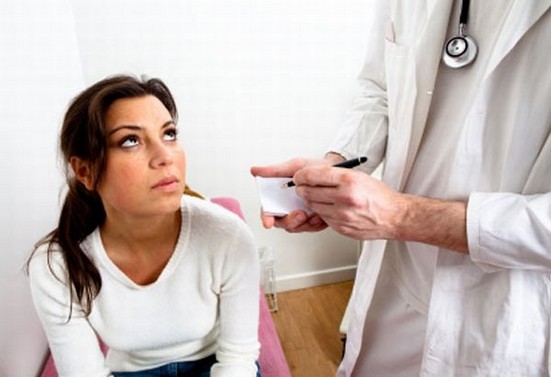 женщина у врача