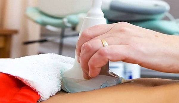 Сканер узи на животе