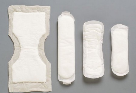 Ассортимент послеродовых прокладок