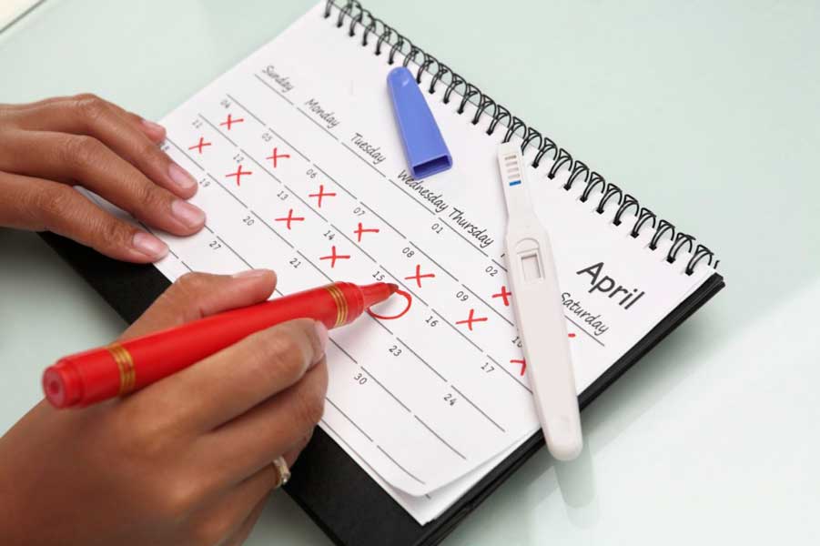 календарь и тест